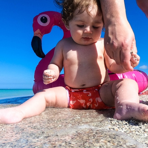 Infant Reusable Swim Diaper for babies 0-3 years - Picture 5 of 6